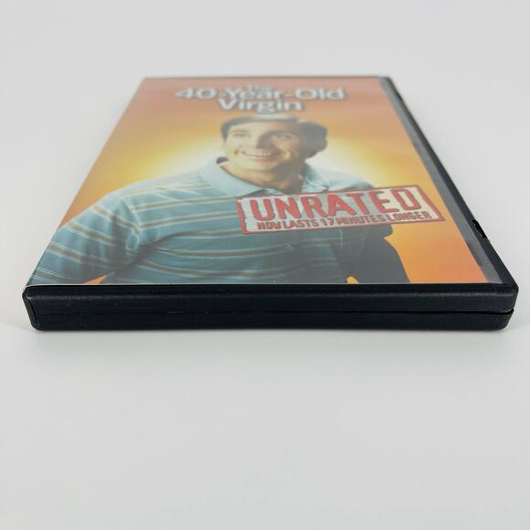 The 40-Year-Old Virgin Movie DVD - Good Used Condition - Picture 3 of 8